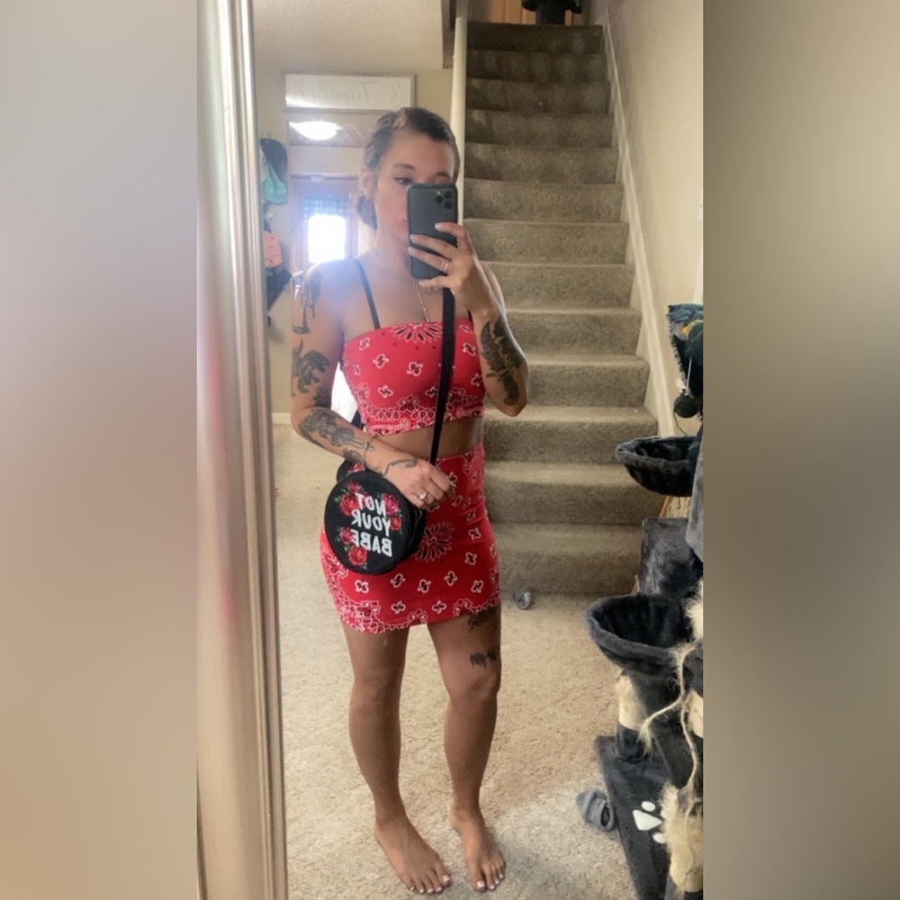 Cross body purse
